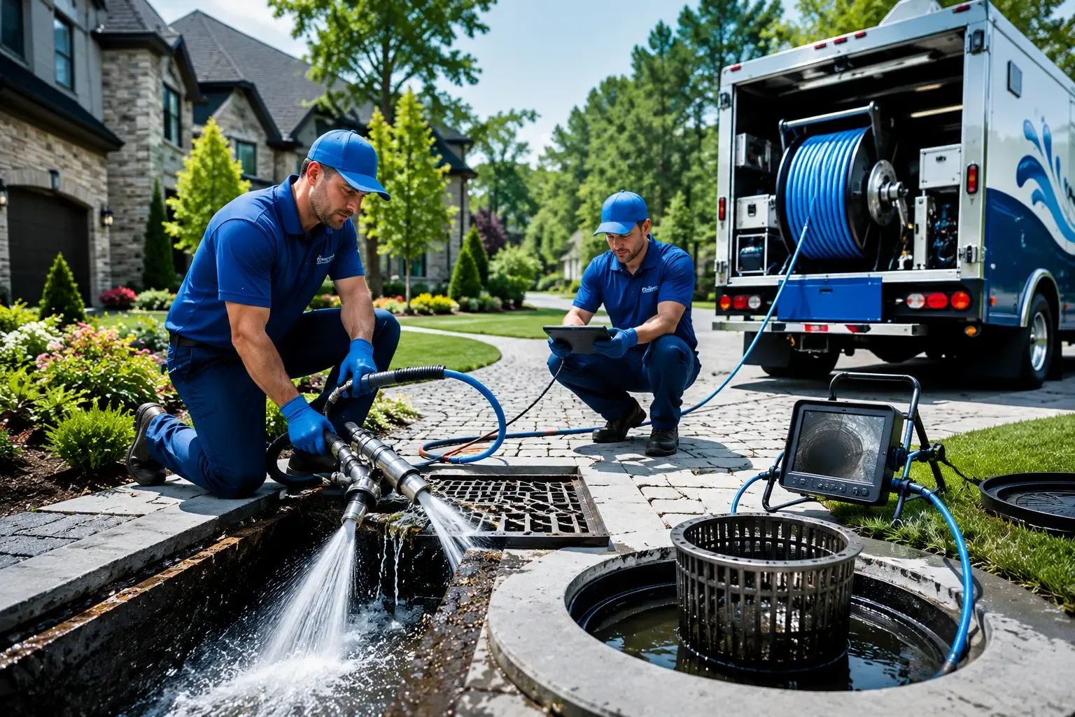 Local outdoor drain cleaning professionals in Reydon, OK